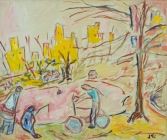 12. Yellow Building and Bike.