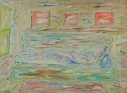 113. Lady Sleeping on Couch