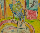 144. Man Sitting by a Window.