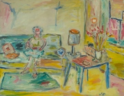 146. Woman on a Couch