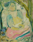 147. Woman with Braid on Head